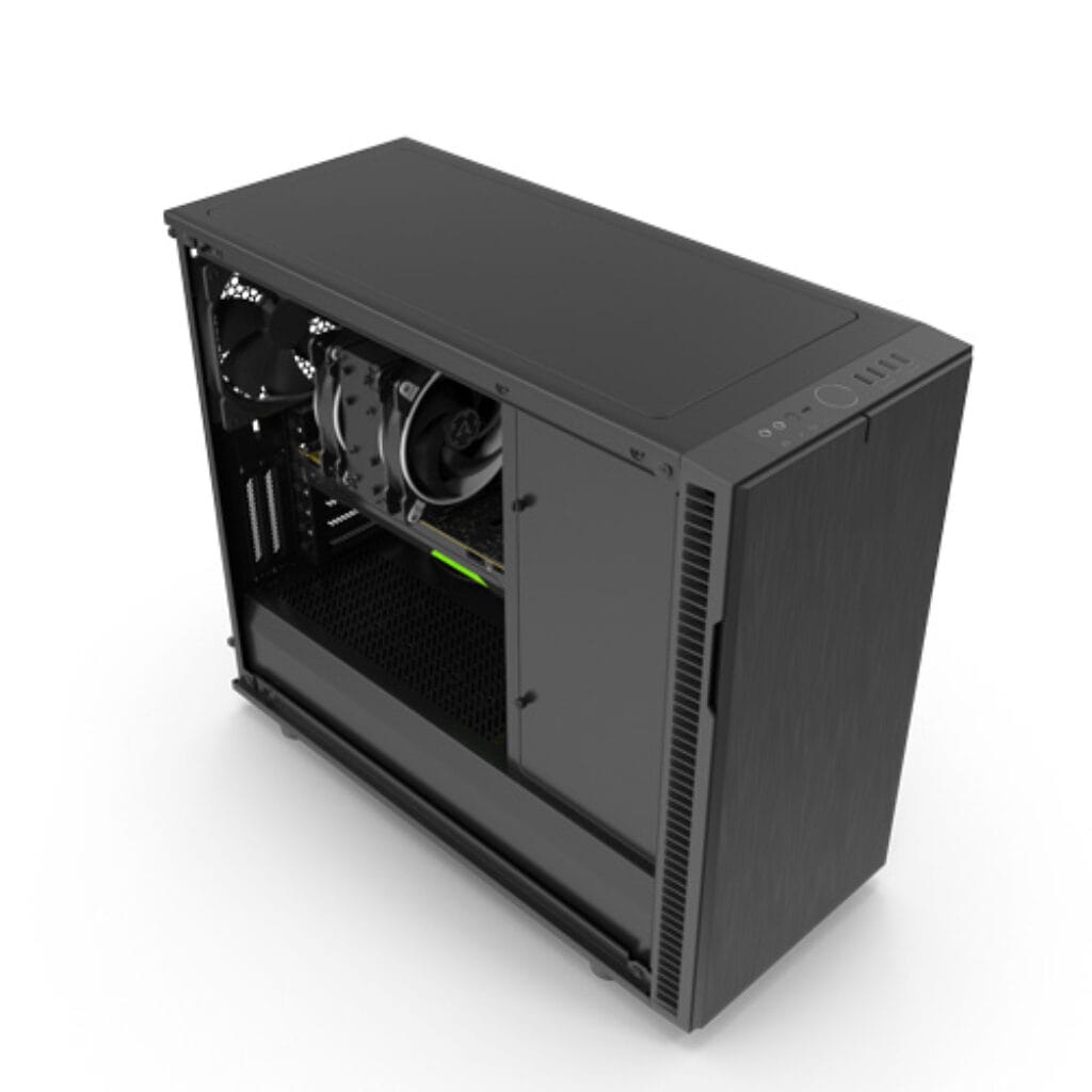 PC Gehäuse mit Komponenten