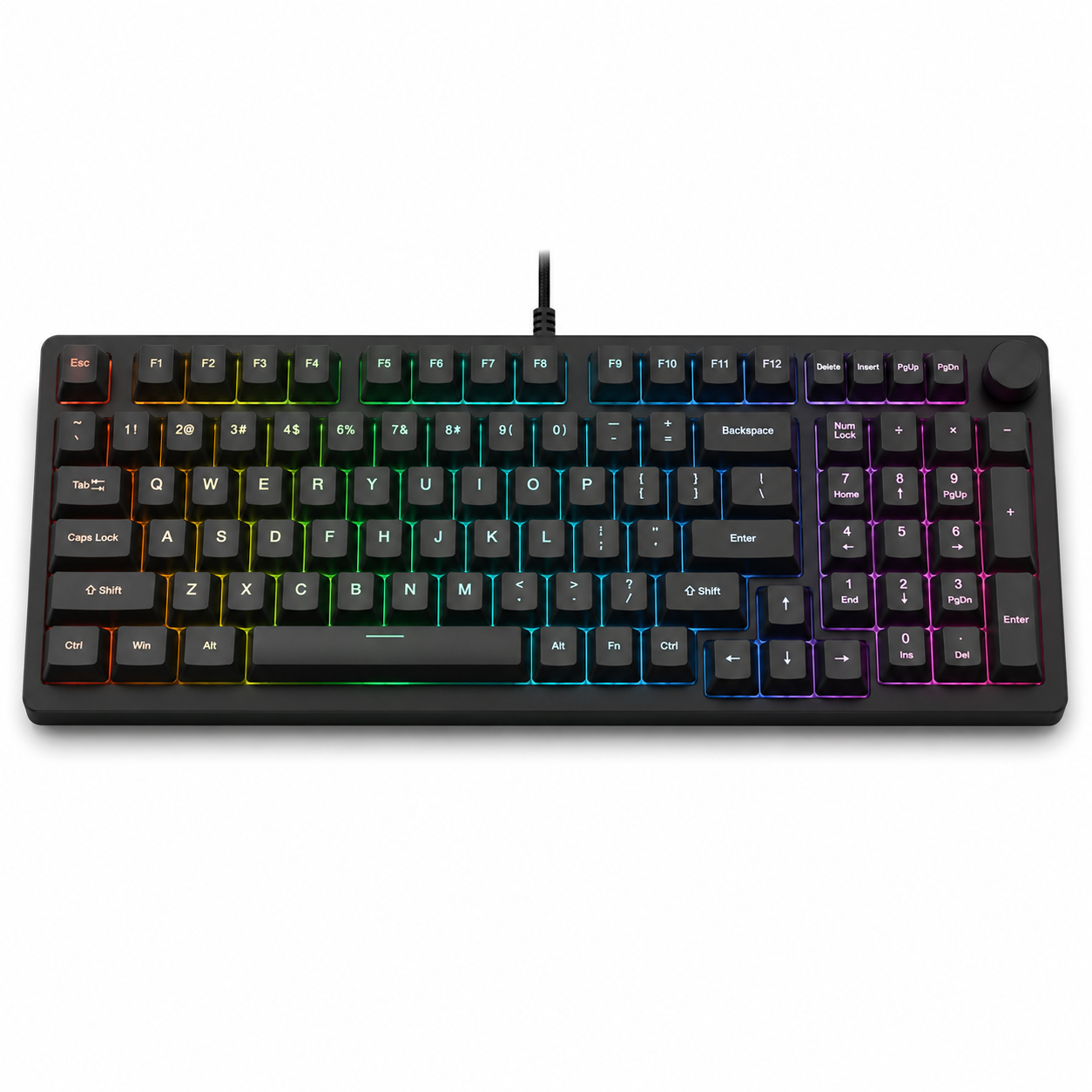 Gaming-Tastatur-Vollvormat kompakt