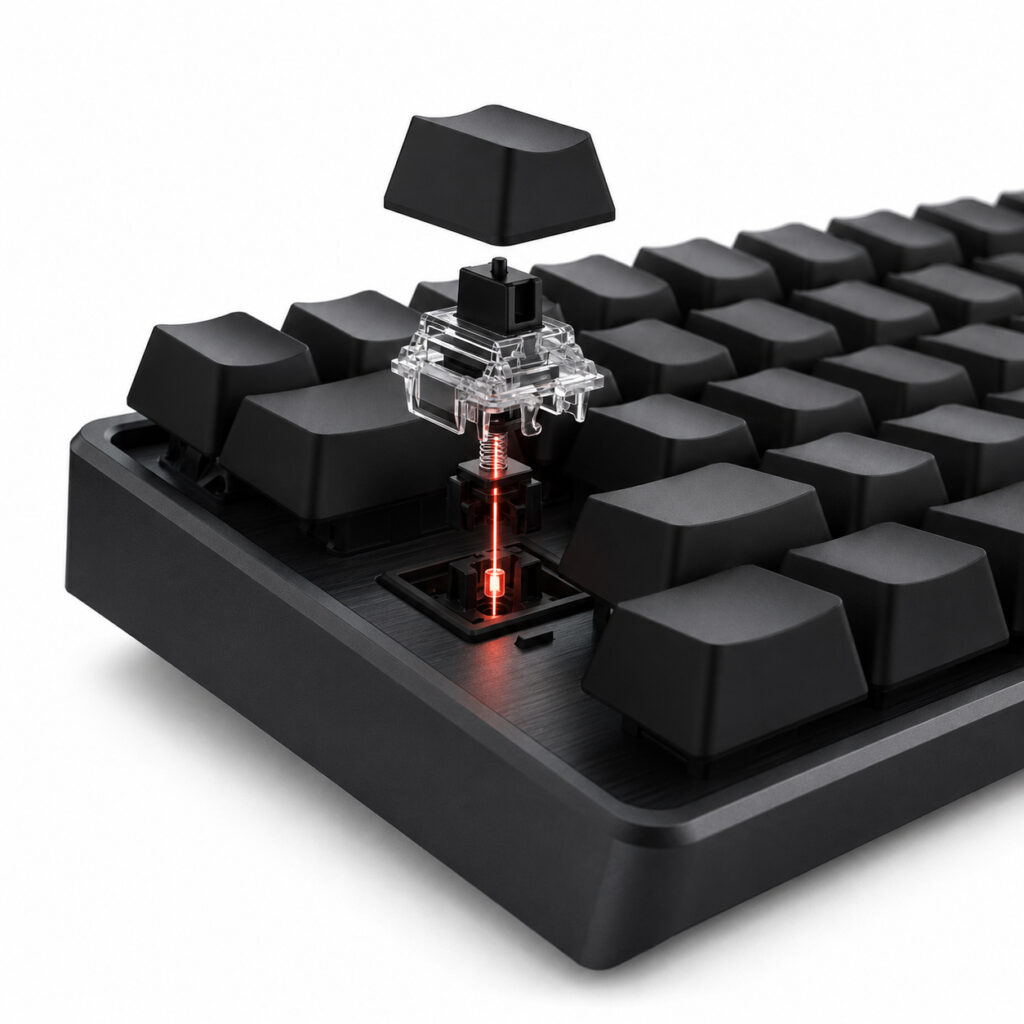 Gaming-Tastatur optische Switches