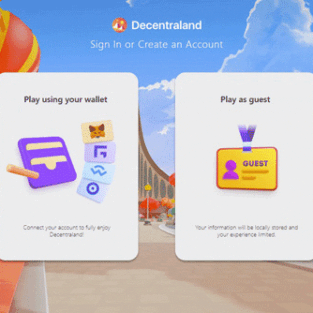 Decentraland Login