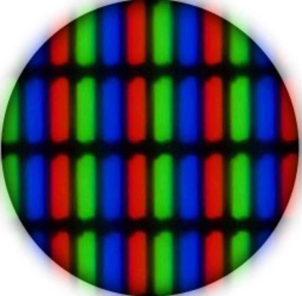 OLED Pixel einer Smartwatch