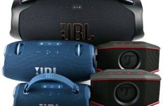 Bluetooth Lautsprecher, JBL Charge 6, Xtreme 4, Boombox 3 Wi-Fi und 2x Teufel Rockster GO 2