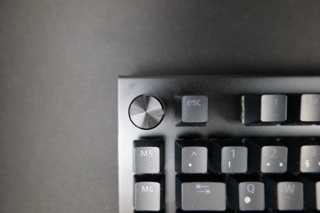 Razer BlackWidow V4 Pro Drehrad