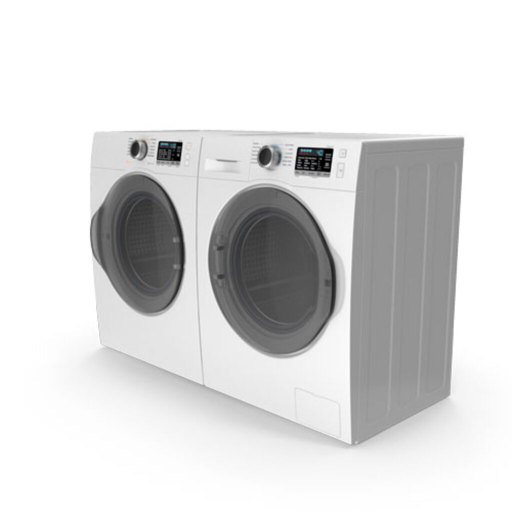 Wäschetrockner und Waschmaschine