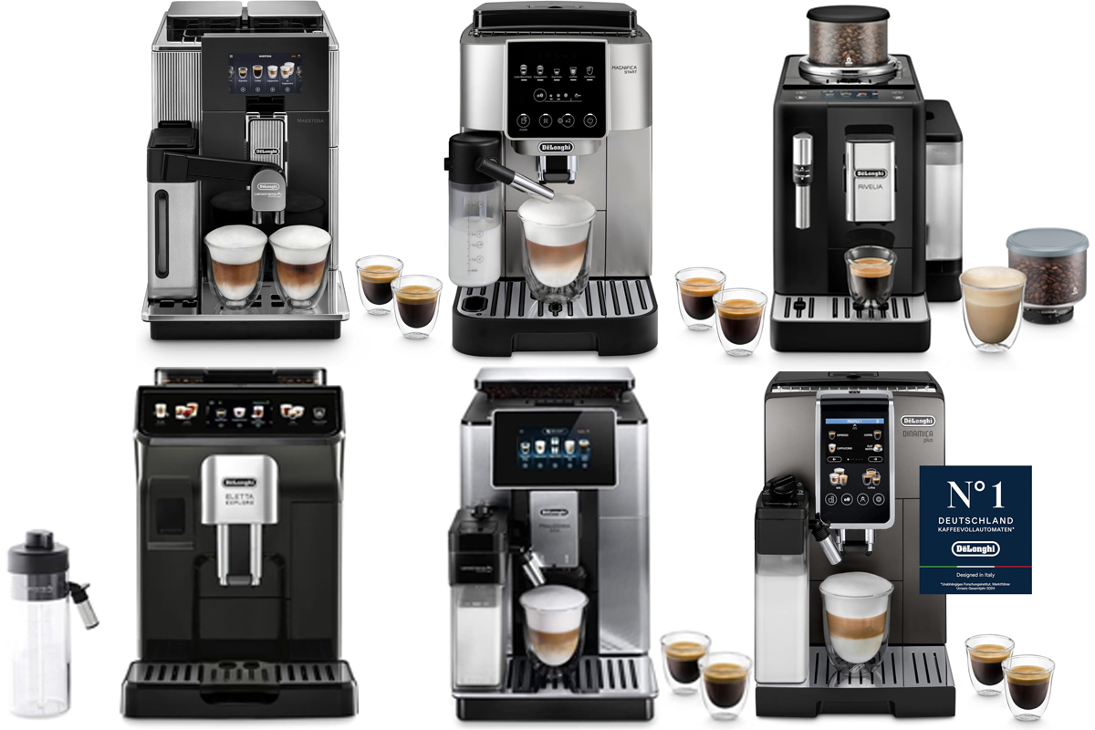 De'Longhi Kaffeevollautomaten Serien