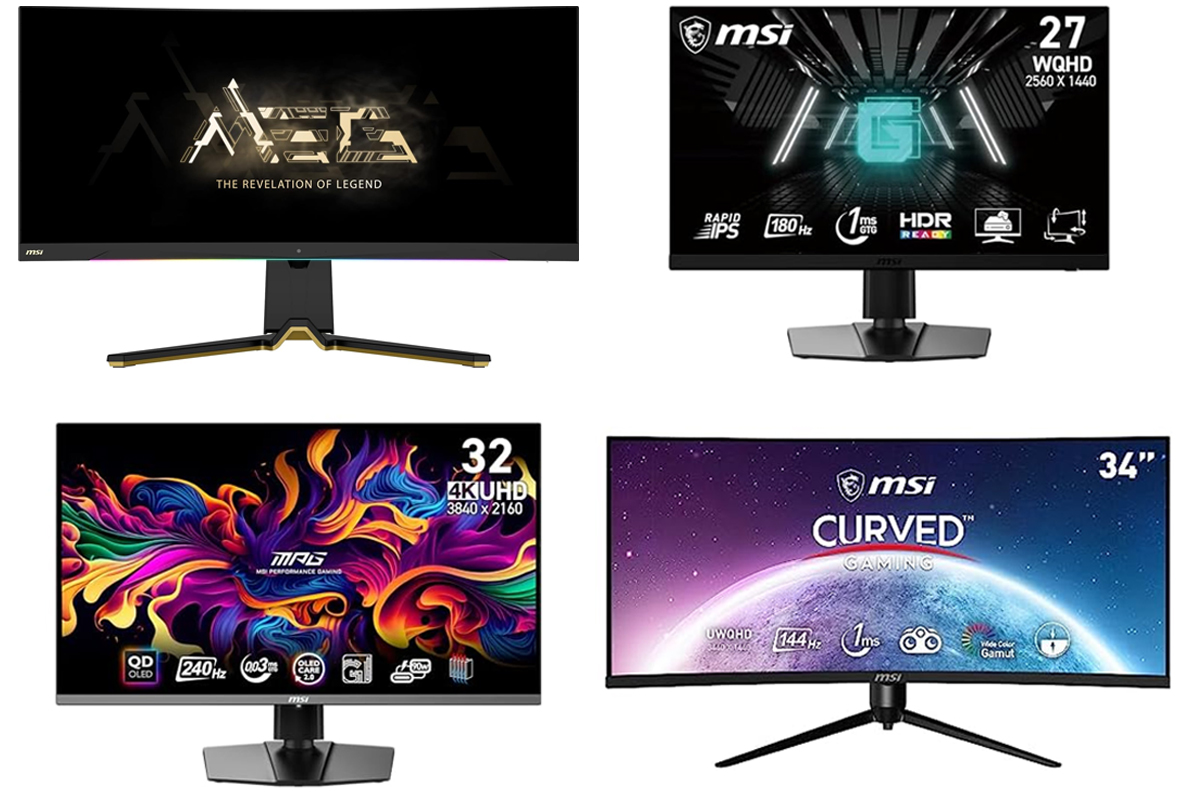 MSI Gaming-Monitore Serien MEG, MPG, MAG