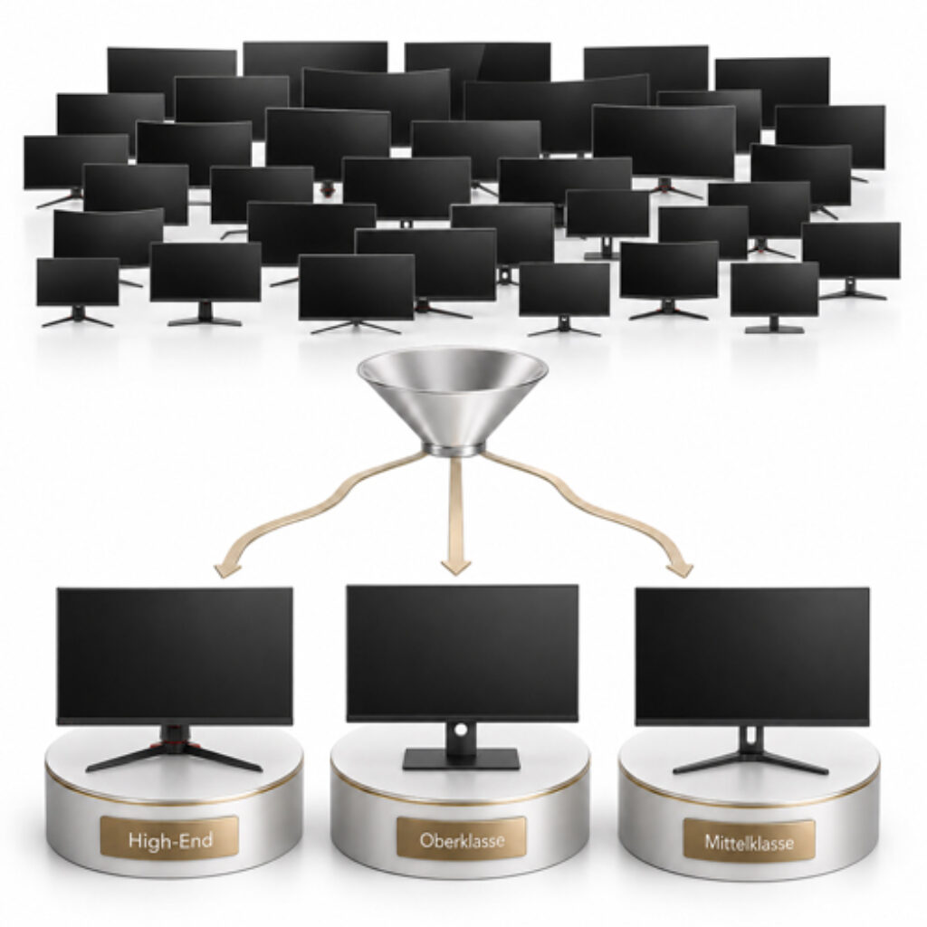 1aus3 Monitor-Filter
