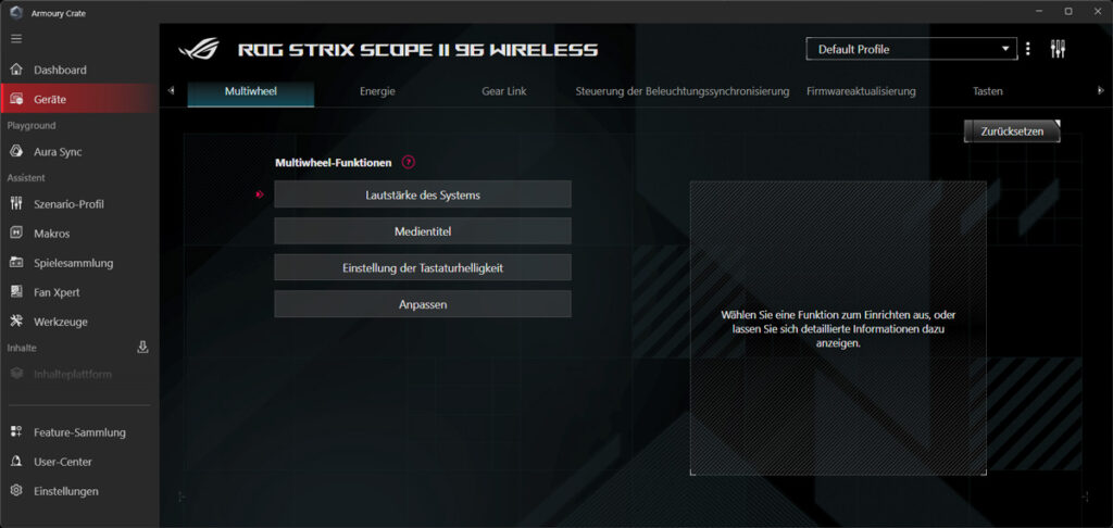 ASUS ROG Strix Scope II 96 Wireless