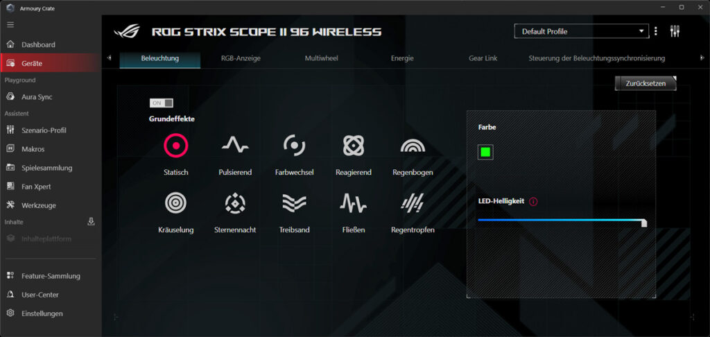 ASUS ROG Strix Scope II 96 Wireless