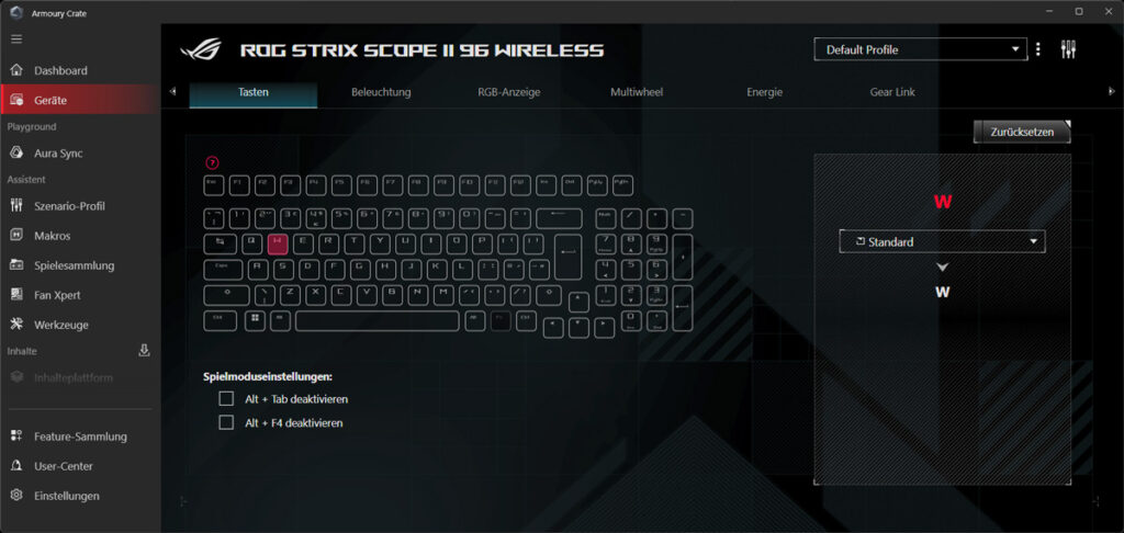 ASUS ROG Strix Scope II 96 Wireless