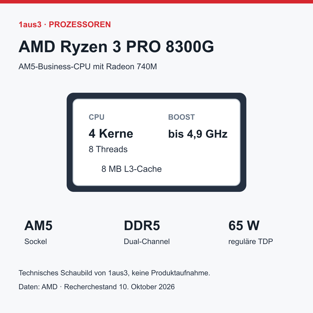 AMD Ryzen 3 PRO 8300G