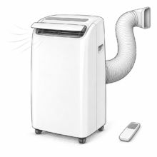 Olimpia Splendid Aira 10 A NW im Review: Sensorregelung und motorisierte Luftklappe